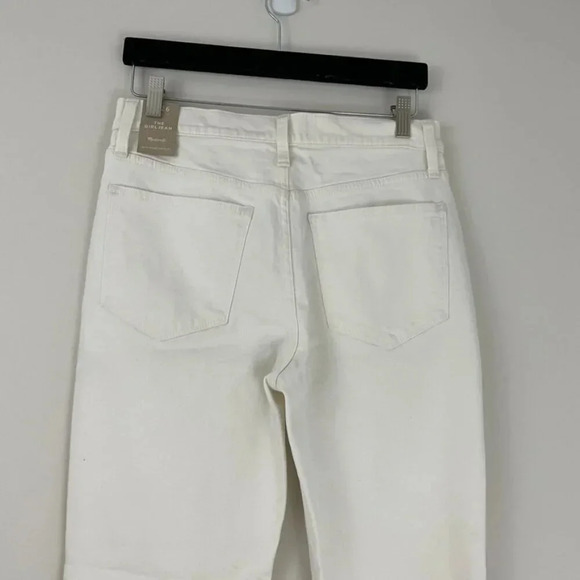Madewell The Girl Jean High Rise Denim in Tile White Size 26 - Picture 8 of 8